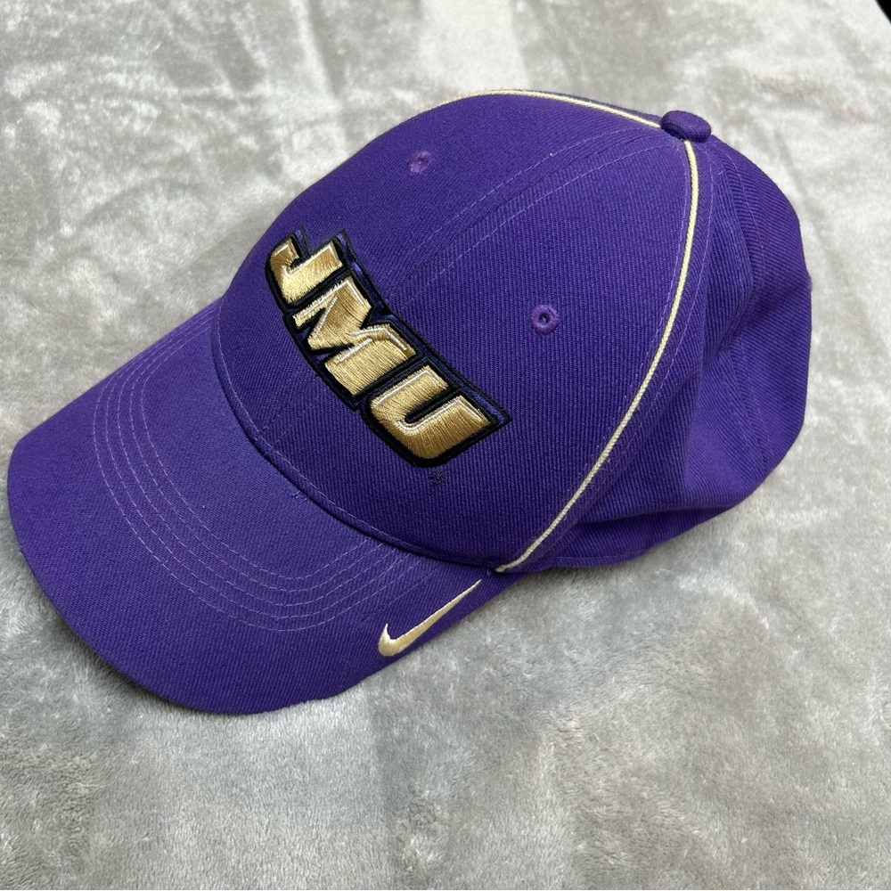 JMU Dukes Vintage Nike‎ Legacy91 Dri Fit Hat Adjustable James Madison University